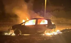Çanakkale'de yanan otomobilde erkek cesedi bulundu