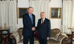 Cumhurbaşkanı Erdoğan ile Bahçeli görüşmesi başladı