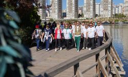 Avrupa hareketlilik haftası kapsamında Göksu Parkı’nda yürüyüş gerçekleştirildi