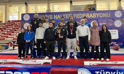 Kahramankazan Belediyespor halter takımı Türkiye 4.’sü oldu