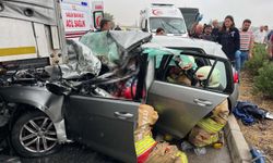 Manisa'da zincirleme kaza: 1 ölü, 2 yaralı