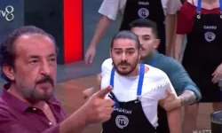 MasterChef'de yarışmacı Mehmet Şefin üstüne yürüdü