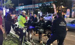 Sivas'ta 2 motosiklet çarpıştı; 2 yaralı