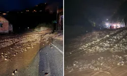 Trabzon'da sağanak sonrası 6 bölgede heyelan meydana geldi