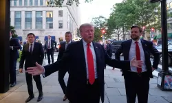 ABD Başkanı Trump, gittiği restoranda Gazze protestosuyla karşılaştı