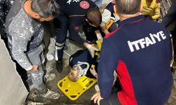 Asansör boşluğuna düşen 2 işçi ağır yaralandı