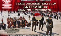 Ankaralılar bugün Atatürk’ün huzurunda buluşacak