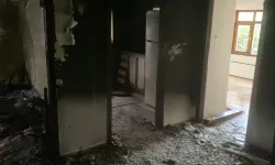 Ankara'da 4 katlı apartmanda yangın