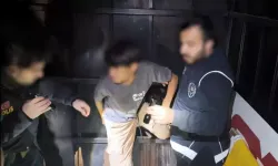 Bitlis'te kamyonet kasasındaki gizli bölmede 12 kaçak göçmen yakalandı