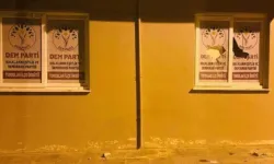 DEM Parti binasına taşlı saldırı