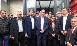 DEM Parti öncülüğündeki partilerden TELE1’e destek ziyareti