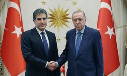 Erdoğan-Barzani görüşmesi başladı