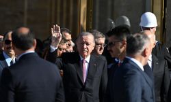 Anıtkabir’de ‘Erdoğan’ sloganları atıldı