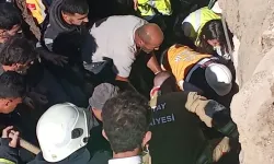 Şantiyede göçük altında kalan işçi yaralandı