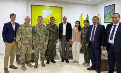 Tom Barrack, SDG Genel Komutanı Mazlum Abdi ile bir araya geldi