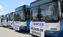 Sincan’da mezarlık servislerine hafta sonu düzenlemesi