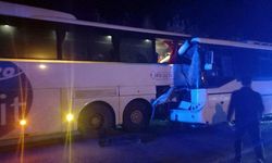 Sinop'ta servis otobüsü ile yolcu otobüsü çarpıştı: 13 yaralı