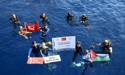 Gazze için daldı: Şahika Ercümen'den yeni rekor!