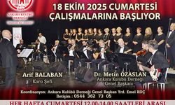 Ankara Kulübü Derneği Türk Halk Müziği Korosu yeni dönem çalışmalarına başlıyor