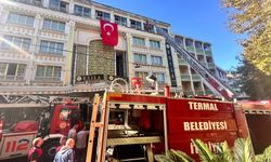 Yalova’da 5 katlı otelin makine dairesinde yangın