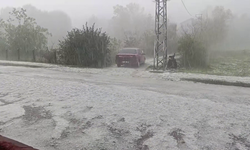 Zonguldak'ta dolu etkili oldu