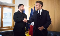 Zelenskiy ile Macron, Brüksel’de görüştü
