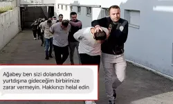 Sazan sarmalı yöntemiyle dolandırdı; 'Birbirinize zarar vermeyin' mesajı ile helallik istedi