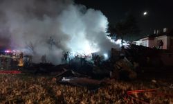 Ankara'da zihinsel engelli üç kardeşin yaşadığı ev yandı kül oldu