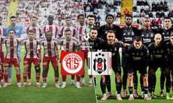Antalyaspor - Beşiktaş maçında ilk 11'ler belli oldu!