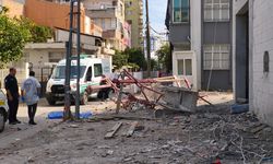 Asansörlü iskele metrelerce yükseklikten düştü: 1 ölü, 1 ağır yaralı