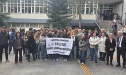 Cebeci kampüsünde aşırı sağcıların saldırıları protesto edildi