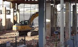 Dilovası'nda 7 kişinin öldüğü fabrika yıkılıyor