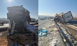 Diyarbakır'da 3 aracın karıştığı kaza; 1'i ağır 3 yaralı