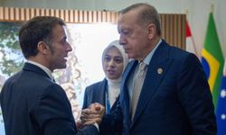 Erdoğan, Fransa Cumhurbaşkanı Macron ile görüştü