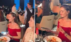 Fahriye Evcen, Burak Özçivit'i gösterip: ‘Bu benim kocam’ diye övündü