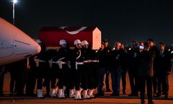 Hırvatistan'daki uçak kazasında şehit olan Pilot Hasan Bahar'ın naaşı İstanbul'da