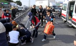 Küçükçekmece'de motosiklet kazası: 1 ölü 1 ağır yaralı