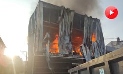 Kocaeli'de parfüm deposunda yangın: 6 ölü