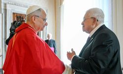 Papa 14. Leo ile Filistin Devlet Başkanı Abbas görüştü