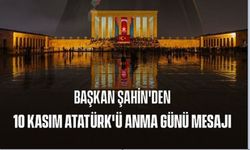 Başkan Şahin: Cumhuriyet’in değerlerine sahip çıkarak çalışmaya devam ediyoruz