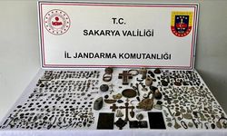 Sakarya'da 'Anadolu Mirası' operasyonu; 589 parça tarihi eser ele geçirildi