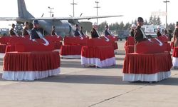 Düşen uçakta şehit olan 20 asker uğurlanıyor: Naaşlar Mürted Hava Üssü’ne götürüldü