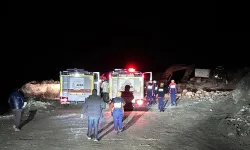 Sivas'ta maden ocağında göçük