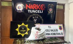 Tunceli merkezli 3 ilde operasyon; 23 kilo esrar ele geçirildi