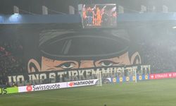 Plzen tribününden Türk karşıtı pankart