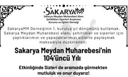 SakaryaMM Derneği’nin 1’inci Yılında “Sakarya Meydan Muharebesinin 104’üncü Yılı” Etkinliği