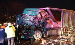 Karadeniz Sahil Yolu'nda TIR kazası; 1 yaralı