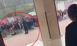 Okul müdürünün, öğrenciyi yakasından tutup yere savurduğu görüntülere inceleme