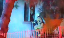 Apartman dairesinde çıkan yangında 1 kişi yaralandı