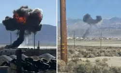 ABD'de F-16 savaş uçağı düştü